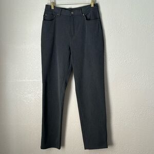 Lauren Ralph Lauren Women’s Size 10 Gray Straight Leg Trouser Pants office